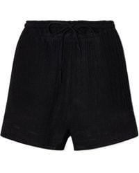 LeKasha - Tabag Linen Mini Shorts - Lyst
