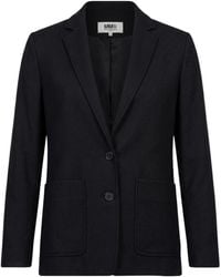 MM6 by Maison Margiela - Simple Single- Blazer - Lyst