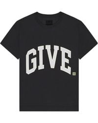 Givenchy - 4G Embroidered Crewneck T-Shirt - Lyst