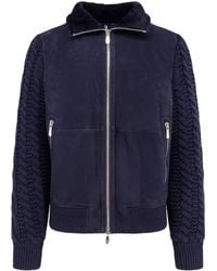 Brunello Cucinelli - Leather Jackets - Lyst