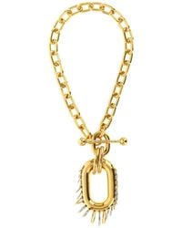 Rabanne - Rabanne Punk Xl Link Necklace - Lyst