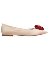 Roger Vivier - Rose Vivier Ballerinas - Lyst