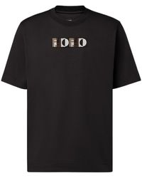Fendi - Logo Printed Crewneck T-Shirt - Lyst
