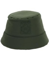 Loewe - Logo Patch Bucket Hat - Lyst