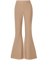 Gabriela Hearst - Ayala Knitted Flared Pants - Lyst