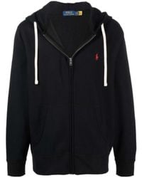 Polo Ralph Lauren - Ralph Lauren Logo Zip-Up Hoodie - Lyst
