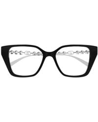 Gucci - Eyewear Cat-Eye Frame Glasses - Lyst