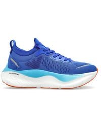 EA7 - Logo-Patch Sneakers - Lyst