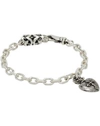 Emanuele Bicocchi - Sacred Heart Bracelet - Lyst