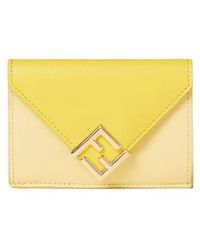 Fendi - Ff Diamonds Micro Trifold - Lyst