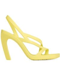 Bottega Veneta - Jimbo Slingback Heeled Sandals - Lyst