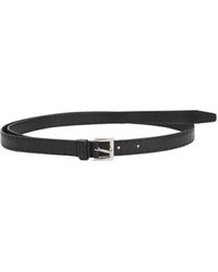 Prada - Slim Buckle Belt - Lyst