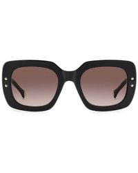 Carolina Herrera - Square Frame Full Rim Sunglasses - Lyst