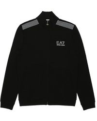 EA7 - Right-Collar Casual Jacket - Lyst