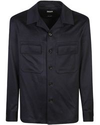 ZEGNA - Long-Sleeved Casual Jacket - Lyst
