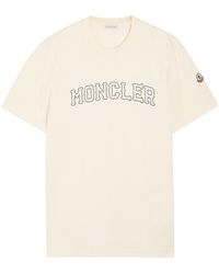 Moncler - Crew-Neck Short-Sleeve T-Shirt - Lyst