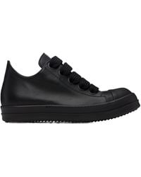 Rick Owens - Lace-Up Low-Top Casual Sneakers - Lyst