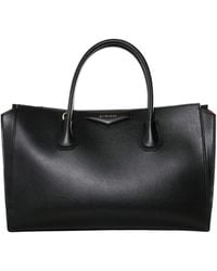 Givenchy - Structured Logo Detailed Tote Bag - Lyst