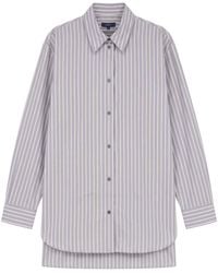 Soeur - Striped Long-Sleeve Shirt - Lyst