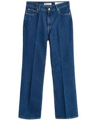 Our Legacy - 70S Cut Pressed-Crease Bootcut Jeans - Lyst