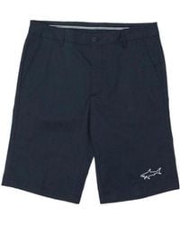 Paul & Shark - Logo Patch Shorts - Lyst