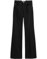 Ami Paris - Flared Leg Jeans - Lyst