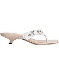Dior - Open-Toe High-Heeled Sandals - Lyst