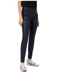 Emporio Armani - Logo Denim Trousers - Lyst