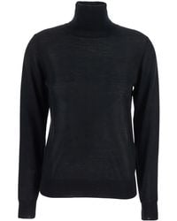 P.A.R.O.S.H. - Turtleneck Knitted Jumper - Lyst