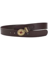 Etro - Cabochon-Embellished Buckle Belt - Lyst