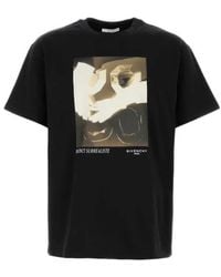 Givenchy - Graphic Printed Regular Fit T-Shirt - Lyst