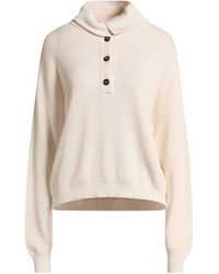 Brunello Cucinelli - Solidcolor Lightweight Highneck Knit Sweater - Lyst
