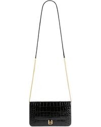 Balenciaga - Logo Chain Clutch Bag - Lyst