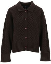 arch4 - Long-Sleeve Knit Cardigan - Lyst