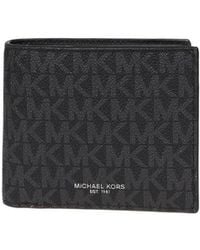 Michael Kors - Greyson Logo Slim Billfold Wallet - Lyst