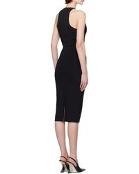 Mugler - Star Sleeveless Midi Dress - Lyst