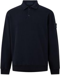 Stone Island - Stone Gh Ls Polo Sn64 - Lyst