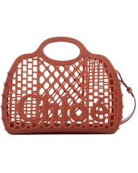 Chloé - Chloé Cage Studded Tote Bag - Lyst