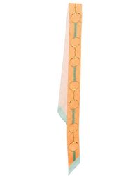 Gucci - Printed Silk Ribbon - Lyst