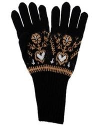 KHAITE - Domini Fair Isle Cashmere Gloves - Lyst
