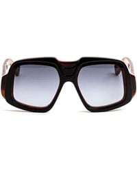 Loewe - Shield Frame Sunglasses - Lyst