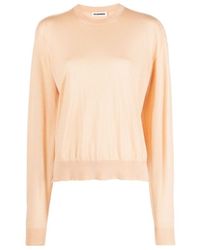 Jil Sander - Crew-Neck Long-Sleeve Sweater - Lyst