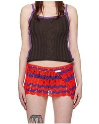 Edward Cuming - Cable Knit Tank Top - Lyst
