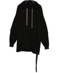 Rick Owens - Sweatshirt With Hood And Pocket - Lyst
