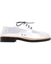 Maison Margiela - Tabi-Toe Lace-Up Shoes - Lyst