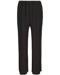 Issey Miyake - Pleated Casual Pants - Lyst
