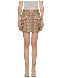 Marissa Chiara - Plaid Skirt - Lyst