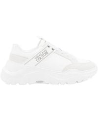 Versace Jeans Couture - Speedtrack Logo-Print Chunky Sneakers - Lyst