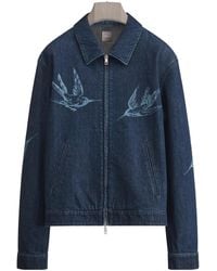 Dior - Long-Sleeve Denim Jacket - Lyst