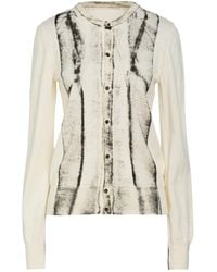 MM6 by Maison Margiela - Solid-Colored Knit Cardigan - Lyst